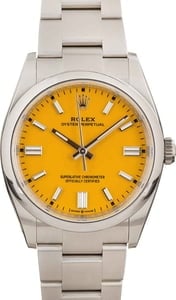 Rolex Oyster Perpetual 126000 Yellow